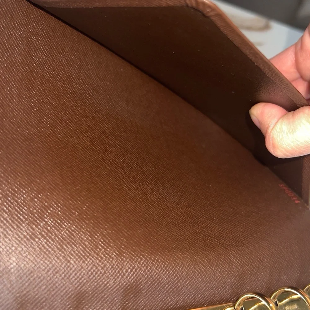 SOLD-Authentic Louis Vuitton Agenda MM Damier Ebene - Picture 14 of 16